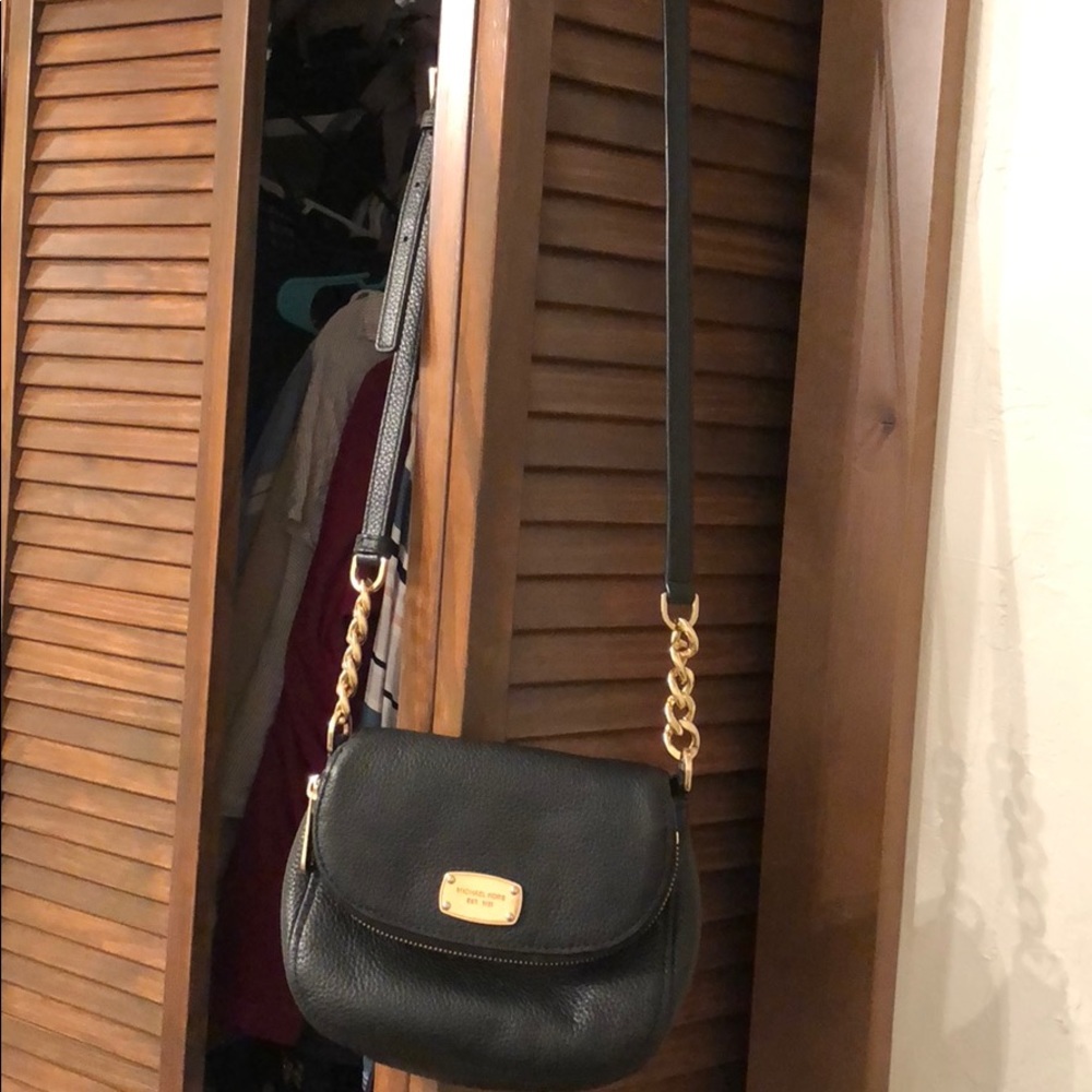 Michael Kors black crosssbody bag